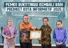 Pemko Bukittinggi Pertahankan Predikat Kota Informatif pada Anugerah KIP Sumbar 2025