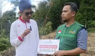 Ashpen Bukittinggi Salurkan Bantuan dan Layanan Trauma Healing ke Daerah Terdampak Bencana