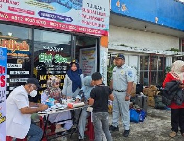 Jasa Raharja Bukittinggi Gelar Layanan Kesehatan Gratis di Pool Epa Star dan Al Hijrah, 22 Kru dan Penumpang Diperiksa